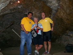 In Valenciana mine with our guide Carlos