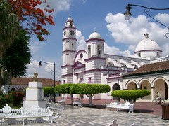 Church and plaza in Tlacotalpan
