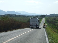 Quiet road in Chiapas mountains